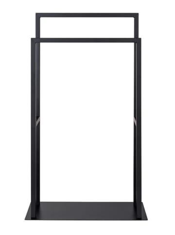 Handtuchständer "Rivaltana" in Schwarz - (B)46 x (H)80 x (T)20 cm