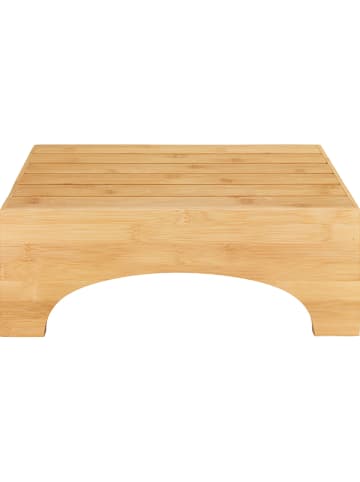 Badkamerkrukje "Bambusa" bamboe - (B)40 x (H)15 x (D)30 cm