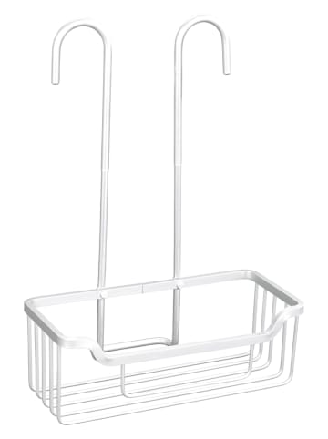 Termostatyczny regał prysznicowy "Milo" w kolorze srebrnym - 25 x 36 x 16 cm