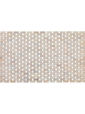 Dywanik łazienkowy "Bamboo" w kolorze jasnobrązowym - 80 x 50 cm