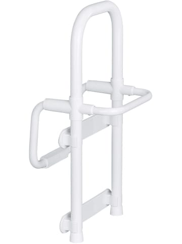 Poręcz w kolorze białym do wanny - 23 x 52,5 x 24,4 cm