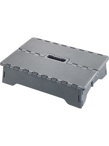 Klapp-Trittstufe in Grau