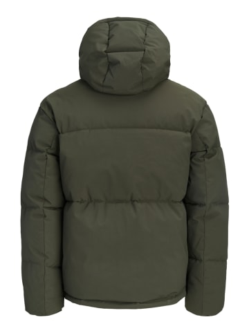 Winterjacke in Oliv