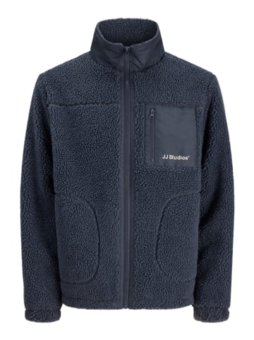 Jack & Jones Fleece vest donkerblauw