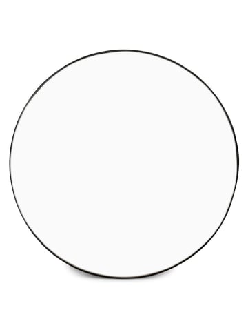 Spiegel "Donna" in Schwarz - Ø 76 cm