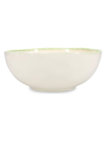 Miska "Fleur " w kolorze pomarańczowo-zielonym - Ø 23 cm