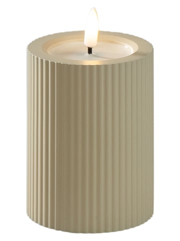 Konstsmide LED-Kerze in Creme - (H)10 cm