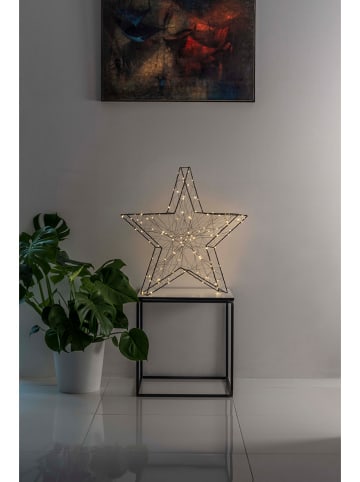 Dekoracja LED w kolorze czarnym