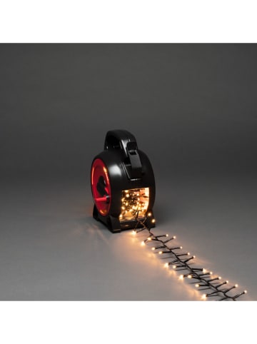 LED-Lichterkette mit Aufroller in Rot