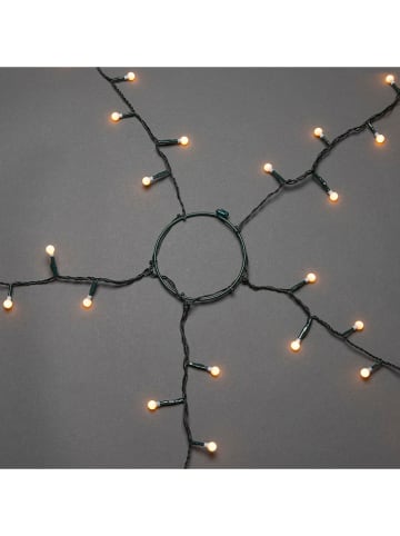 Lampki choinkowe LED w kolorze bursztynowym