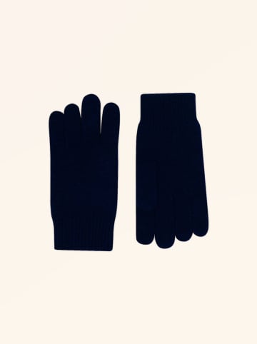 Kaschmir-Handschuhe "Yann" in Dunkelblau