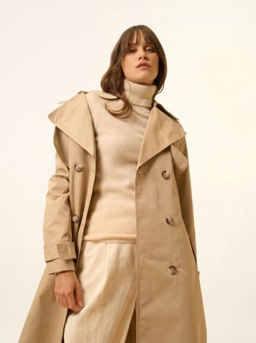 Kaschmir-Rollkragenpullover "Ava" in Beige