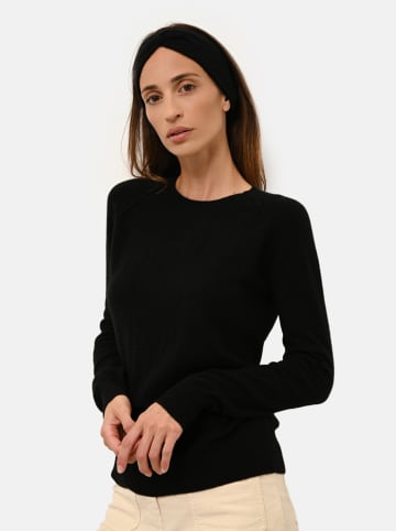 Kaszmirowy sweter "Helen" w kolorze czarnym