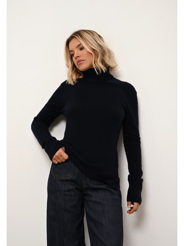 Kaschmir-Rollkragenpullover "Lexie" in Dunkelblau