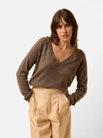 Kaschmir-Pullover "Phoebe" in Braun