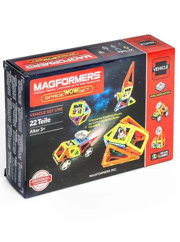 22-częściowy zestaw magnetyczny "Space Wow" - 3+