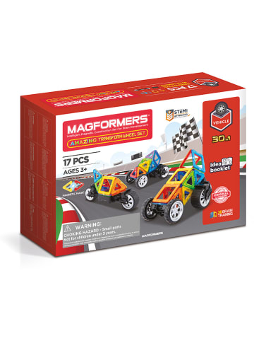 17-częściowy zestaw magnetyczny "Amazing Transform Wheel" - 3+