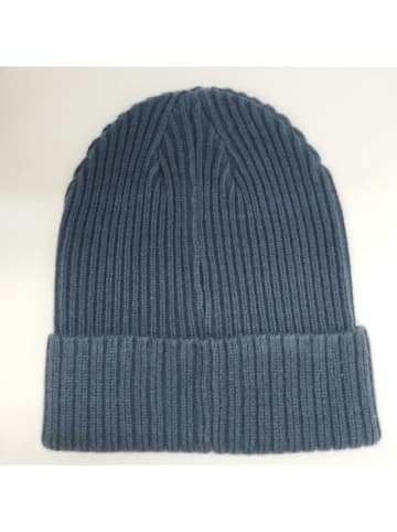 Czapka beanie w kolorze granatowym