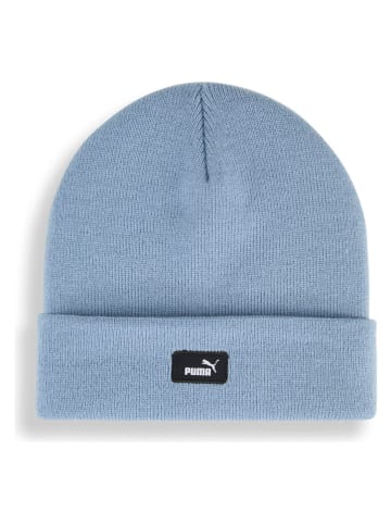 Czapka beanie w kolorze błękitnym