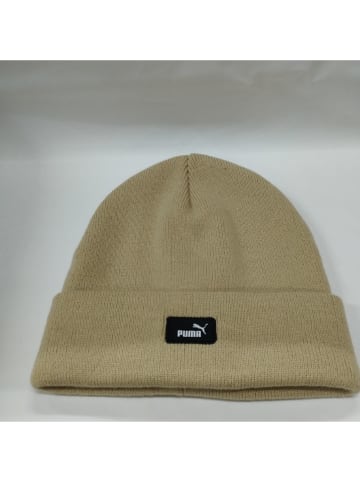 Czapka beanie w kolorze beżowym
