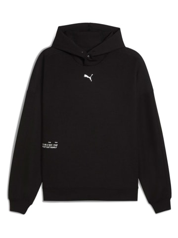 Laufhoodie "Run Club" zwart