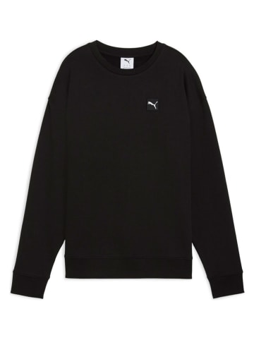 Sweatshirt in Schwarz