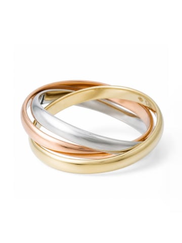 Gold-/Rosé-/Weißgold-Ring "Tri Or"