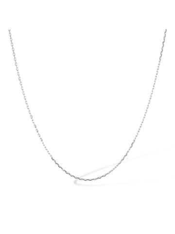 Weißgold-Halskette - (L)43 cm