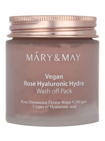 Mary&May Maska do twarzy "Rose Hyaluronic Hydra" - 125 g