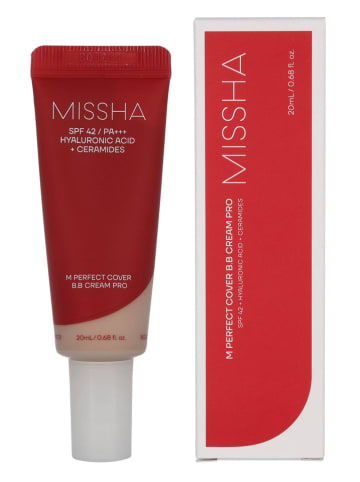 Missha BB Creme "Perfect Cover - #21" - LSF 42 PA+++, 50 ml