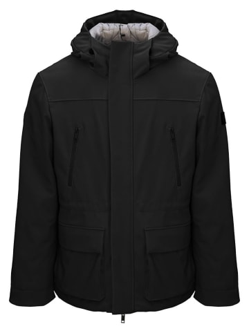 Parka w kolorze czarnym