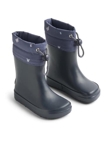 Barfuß-Gummistiefel in Dunkelblau