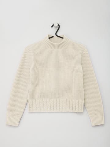 Sweter w kolorze kremowym
