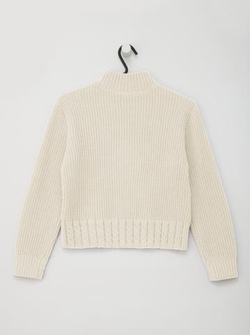 Sweter w kolorze kremowym
