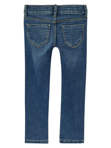 Dżinsy - Slim fit - w kolorze niebieskim