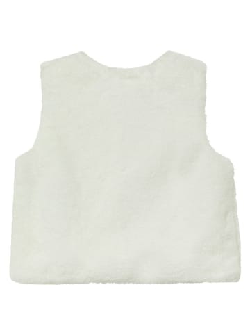 s.Oliver Teddy-Weste in Creme