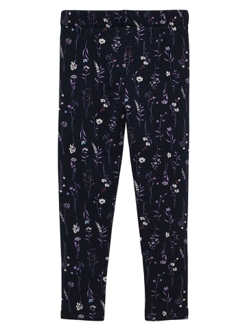 Legginsy w kolorze granatowym