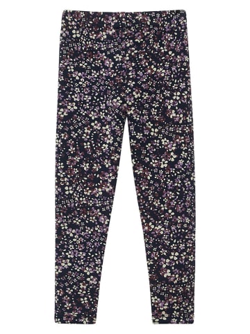 Legginsy w kolorze granatowym