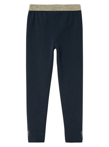 Legginsy w kolorze granatowym