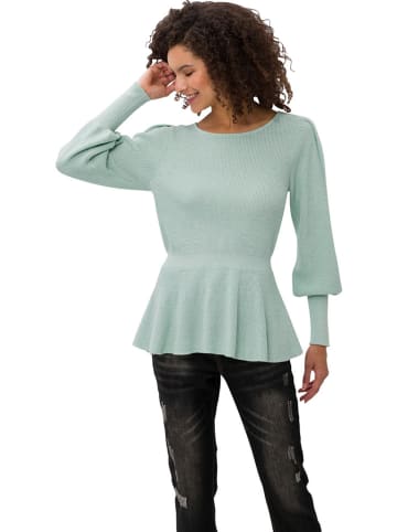 Pullover in Türkis