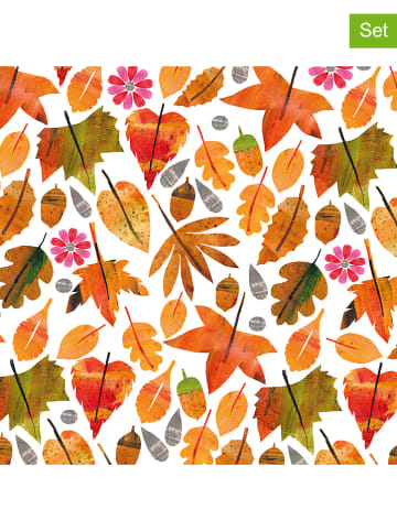 Serwetki (40 szt.) "Autumn Leaves" ze wzorem - 2 x 20 szt.