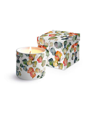 Duftkerze "Bright Fall" in Weiß/ Grün/ Orange - 420 g