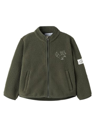 name it Fleece vest "Owe" kaki