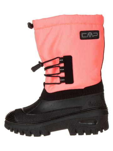 Winterstiefel in Koralle/ Schwarz