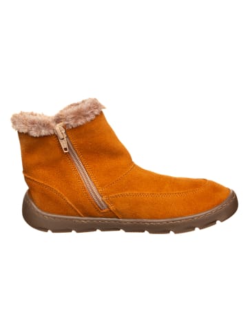 Leren winterboots lichtbruin