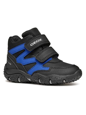 Boots "Baltic" in Schwarz/ Blau