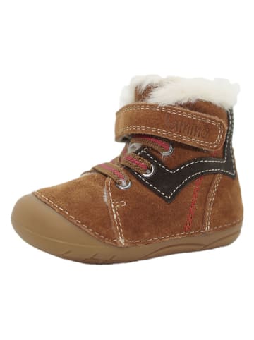 Leder-Boots in Hellbraun