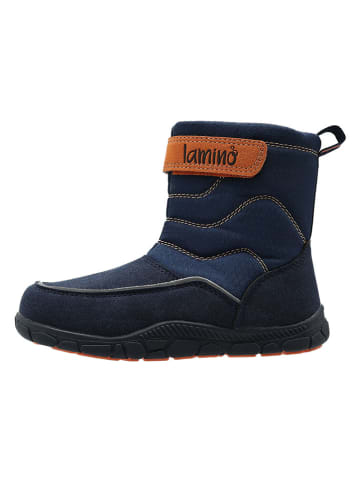 Barfuß-Winterstiefel in Dunkelblau