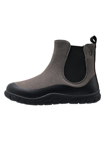Barfuß-Chelsea-Boots in Grau