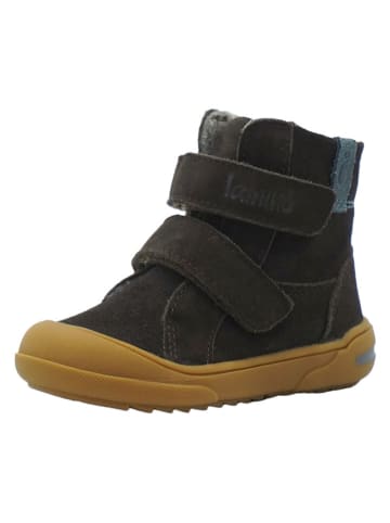 Leren loopleerschoenen bruin